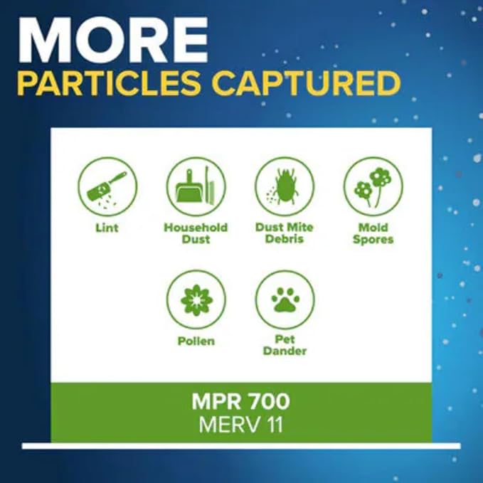 Filtrete 18x25x1 AC Furnace Air Filter, MERV 8, MPR 700, Tough on Pollen - Image 4