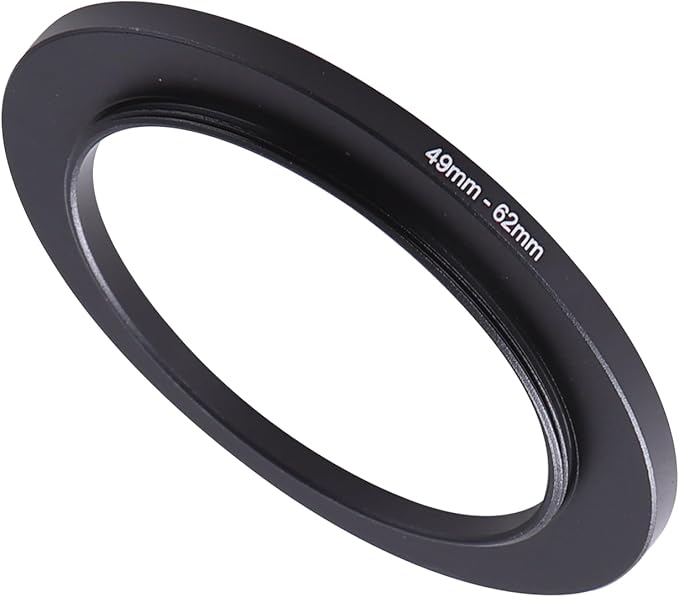 49-62mm Step-Up Ring Adapter, 49mm to 62mm Step Up Filter Ring by NFODCeilingFanWithLights