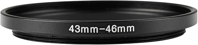 43-46mm Metal Step-Up Ring Adapter Compatible - Image 3