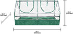Zenport SH3212A+BTP Garden Raised Bed and Cold Frame Greenhouse Cloche - Image 4