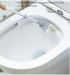 Plastic Toilet Brush，Toilet Bowl Scrubber, Toilet Brush Toilet Brushes and - Image 3