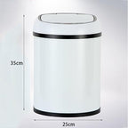 Portable Rechargeable Creative Intelligent Sensor Trash Can Household Electric - Image 2