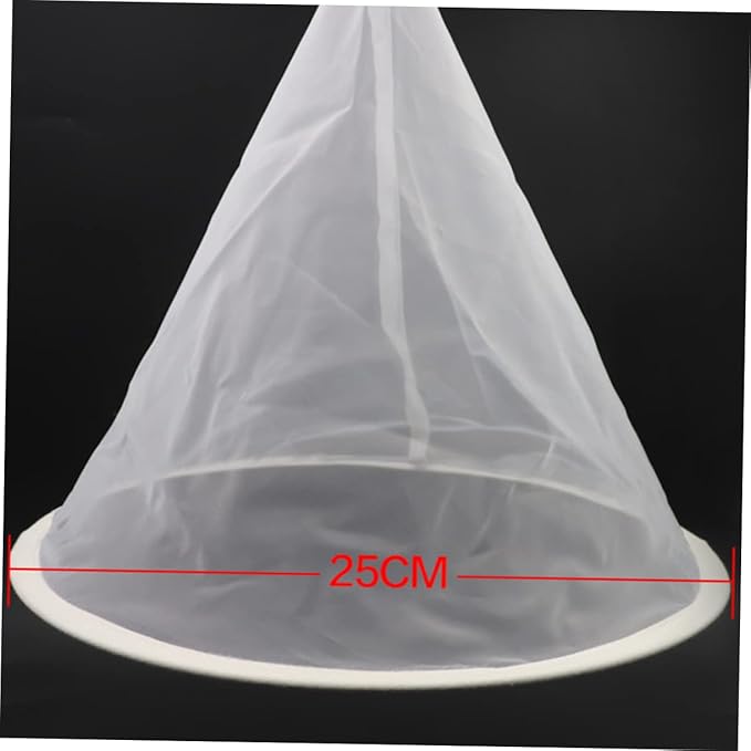 SECFOU 2pcs Fine Gauze Mesh Honey Strainer Filter Net - Image 6