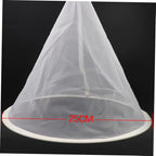 SECFOU 2pcs Fine Gauze Mesh Honey Strainer Filter Net - Image 6