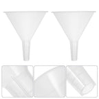 Veemoon 5pcs 100mm Plastic Scientific Triangle Funnels, Laboratory Pp Filling - Image 8
