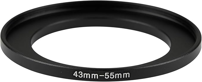 43-55mm Metal Step-Up Ring Adapter Compatible - Image 3