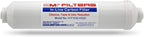 Inline Carbon Water Filter | 10" Length | 1/4" Quick Connect In/Out | - Image 2