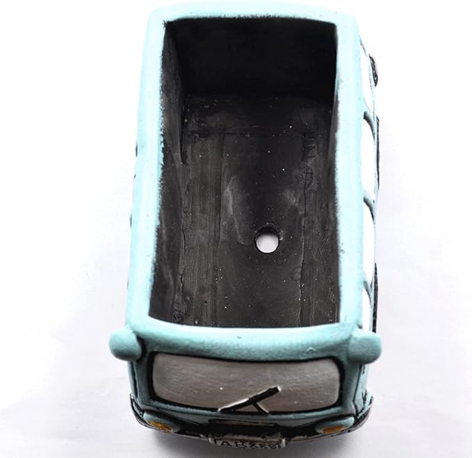 Green Bus Succulent Planter Pots, Small Plants Pot - Image 8