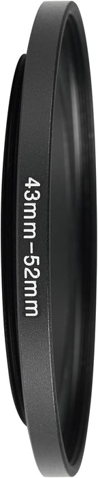 43-52mm Metal Step-Up Ring Adapter Compatible - Image 2