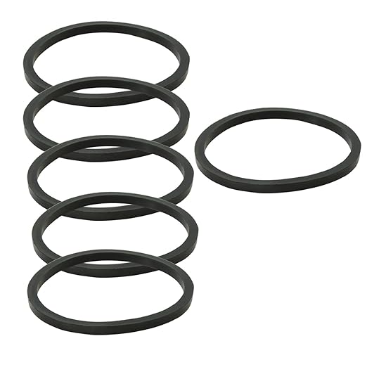 6PCS 56mm Narrow Edge Rubber Sealing Gaskets by Unknown