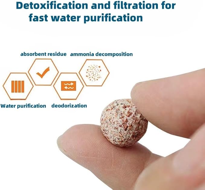 1.1 lbs Aquarium Ceramic Bio Filter Ball Sphere Fish Filter - Image 5