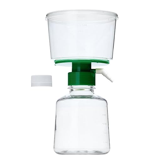 500ml Vacuum Filtration System, Disposable Sterile Vacuum Filter Units by CryoKingbyBiologix
