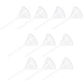 Veemoon 10pcs 75mm Plastic Triangle Filling Funnels Pp Scientific Laboratory by Veemoon