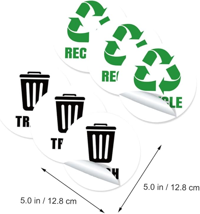 Self-Adhesive Garbage Classification Label Stickers - Image 7