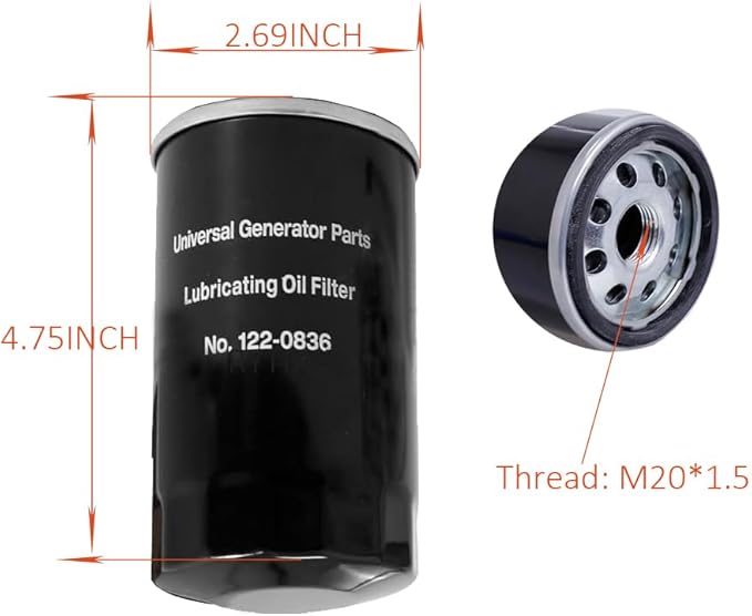 Tune Up Kit Fit for Onan Marquis Gold RV QG 5500/7000 Generators Replacement - Image 5