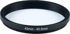 43mm to 40.5mm Step-Down Ring Filter Adapter - Image 2
