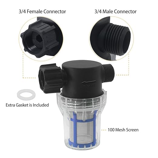 GIEX 100 Mesh Garden Hose Filter - Image 5