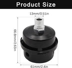 2 pcs 3/8" Thread Air Compressor Silencer, Air Compressor Intake Filter Sound - Image 5
