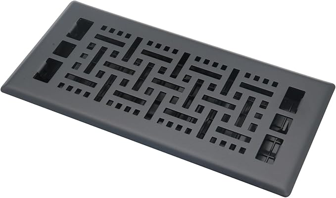 Floor Vents Heavy Duty Walkable Steel Floor Registers 4x10 Inch Floor Air Vent by JATOHOME