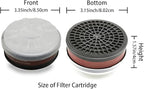 LDY-3 P-A-1 Filter Cartridge Against Organic Vapors and Dust - Image 2