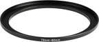 72-82mm Metal Step-Up/Down Ring Adapter Compatible - Image 2