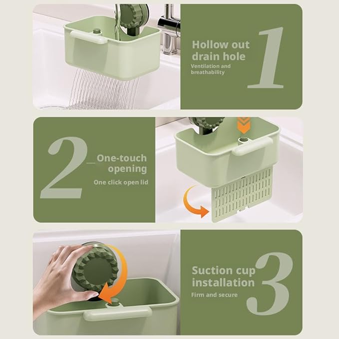 Kitchen Sink Strainer Drainer Basket - Image 9