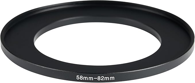 58-82mm Metal Step-Up/Down Ring Adapter Compatible - Image 2