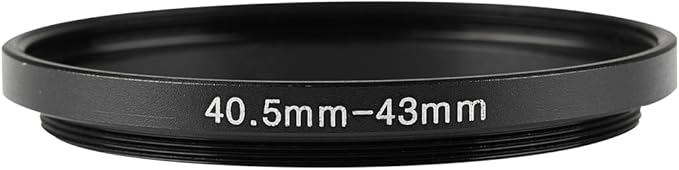 40.5-43mm Metal Step-Up Ring Adapter Compatible - Image 2