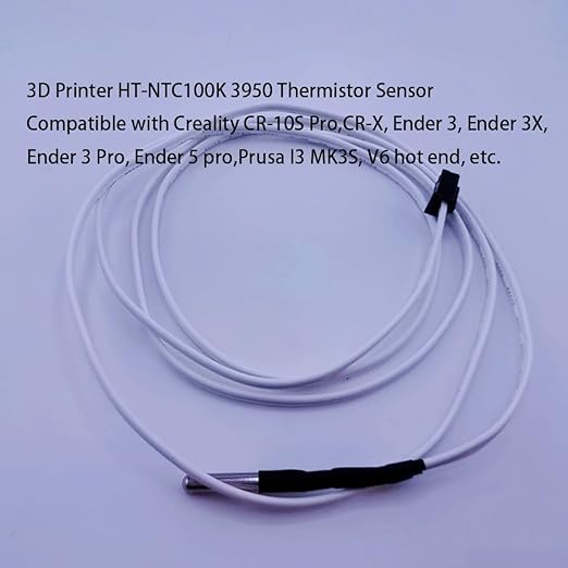 3Pcs 3D Printer HT-NTC100K Thermistor, Ender 3 Thermistor Upgrade NTC 100K 3950 - Image 5