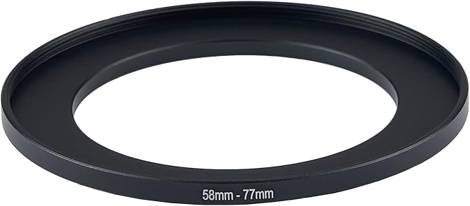 58mm Lens to 77mm Camera Lens Adapter 58mm to 77mm Step Up Ring Adapter Ring - Image 2