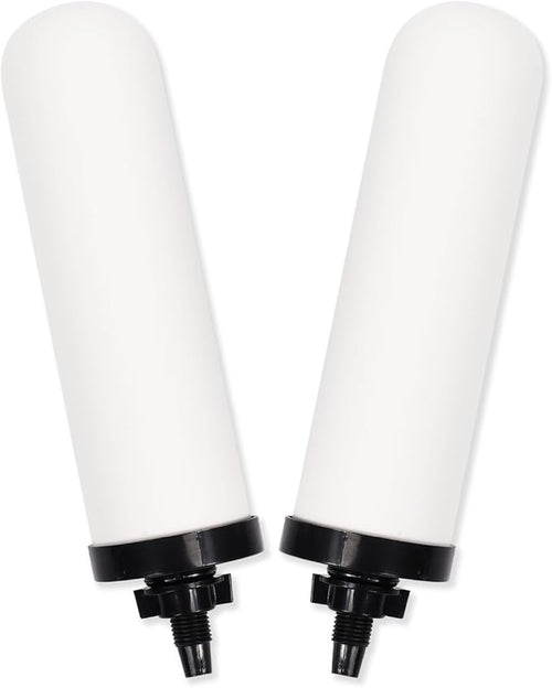 2 Pack 7'' ceramic water filter Candle, 7 inch water filter replacement filters by YKMGON