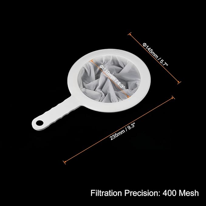PATIKIL 9"x6" Food Filter Strainer, 400 Mesh Kitchen Mesh Filters Strainers - Image 2