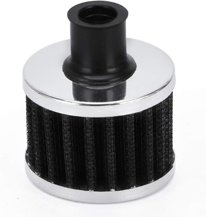 PTNHZ Universal 2 PCS 12mm Auto Cone Mini oil Air Intake Filter Crankcase Vent - Image 3