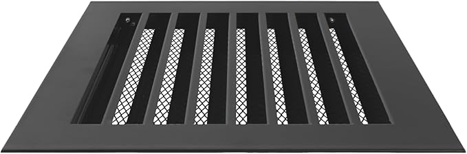 Repa Market 8" x 8" Inch Galvanized Black Soffit Vent Cover - Image 6