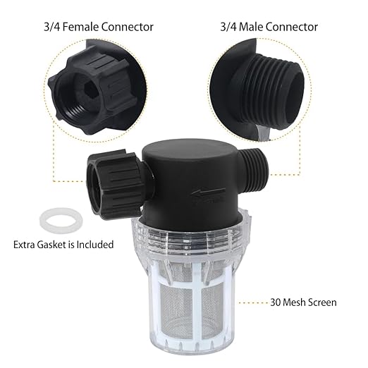 GIEX 30 Mesh Garden Hose Filter - Image 3