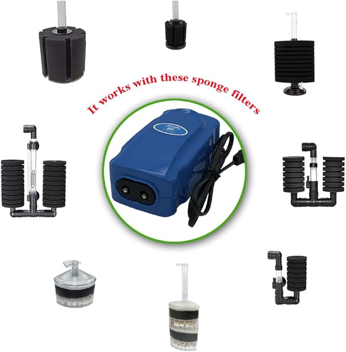 Corner Filter Up to 40 Gal ea. Air Driven Bio Sponge Ceramic - Image 5