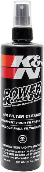 K&N Air Filter Cleaner and Degreaser: Power Kleen; 12 Oz Spray Bottle; Restore - Image 2