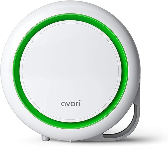 AVARI™ 525 Green Desktop Personal Air Purifier made in Korea. Filtering - Image 2