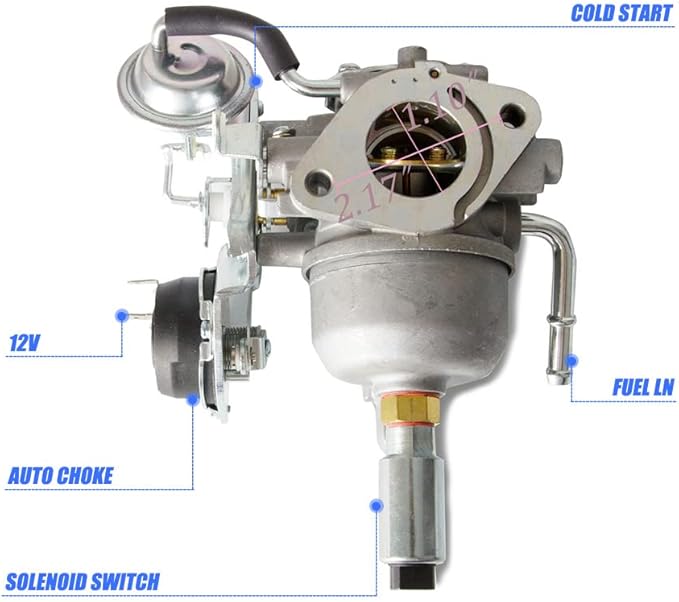 541-0765 Carburetor for Cummins Onan Marquis Gold RV QG 5500 7000 Generator - Image 4