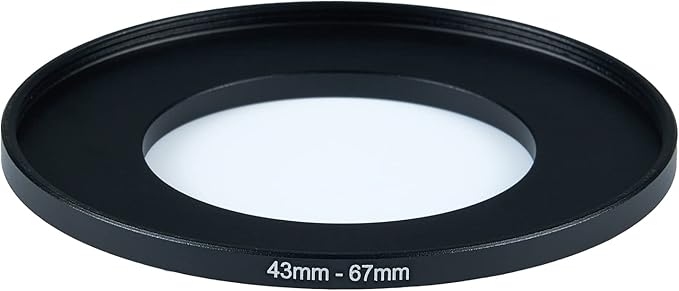 43mm to 67mm Step-Up Ring Filter Adapter - Image 2