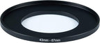 43mm to 67mm Step-Up Ring Filter Adapter - Image 2