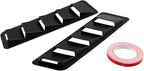 2Pcs Car Hood Vent Trim Louver Air Flow Intake Universal Compatible by Unknown