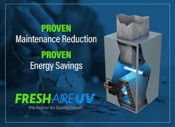 APCO Carbon Matrix Filter HVAC UV Air Purifier, Includes Dual 2-Year UVC Lamp - Image 4