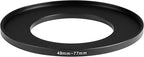 49-77mm Metal Step-Up/Down Ring Adapter Compatible - Image 3