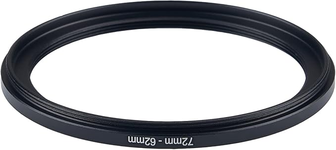 72mm Lens to 62mm Camera Lens Adapter 72mm to 62mm Step Down Ring Adapter Ring - Image 2