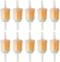 Inline Plastic Fuel Filters Set 10 Pieces by Unknown