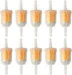 Inline Plastic Fuel Filters Set 10 Pieces by Unknown
