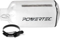 POWERTEC Dust Collector Bag w/ 5" Band Clamp Kit, 1 Micron Dust Bag & 4-3/4" to by POWERTEC