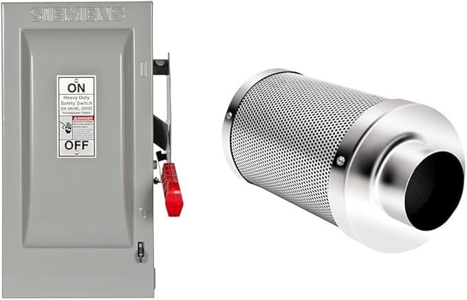 Siemens 30-Amp 3 Pole 600-volt Fused Heavy Duty Safety Switches and iPower 6 by Unknown