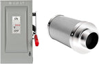 Siemens 30-Amp 3 Pole 600-volt Fused Heavy Duty Safety Switches and iPower 6 by Unknown